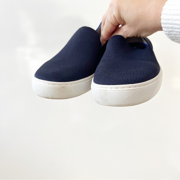 Rothy’s The Original Slip On Sneaker in Navy - Picture 5 of 10